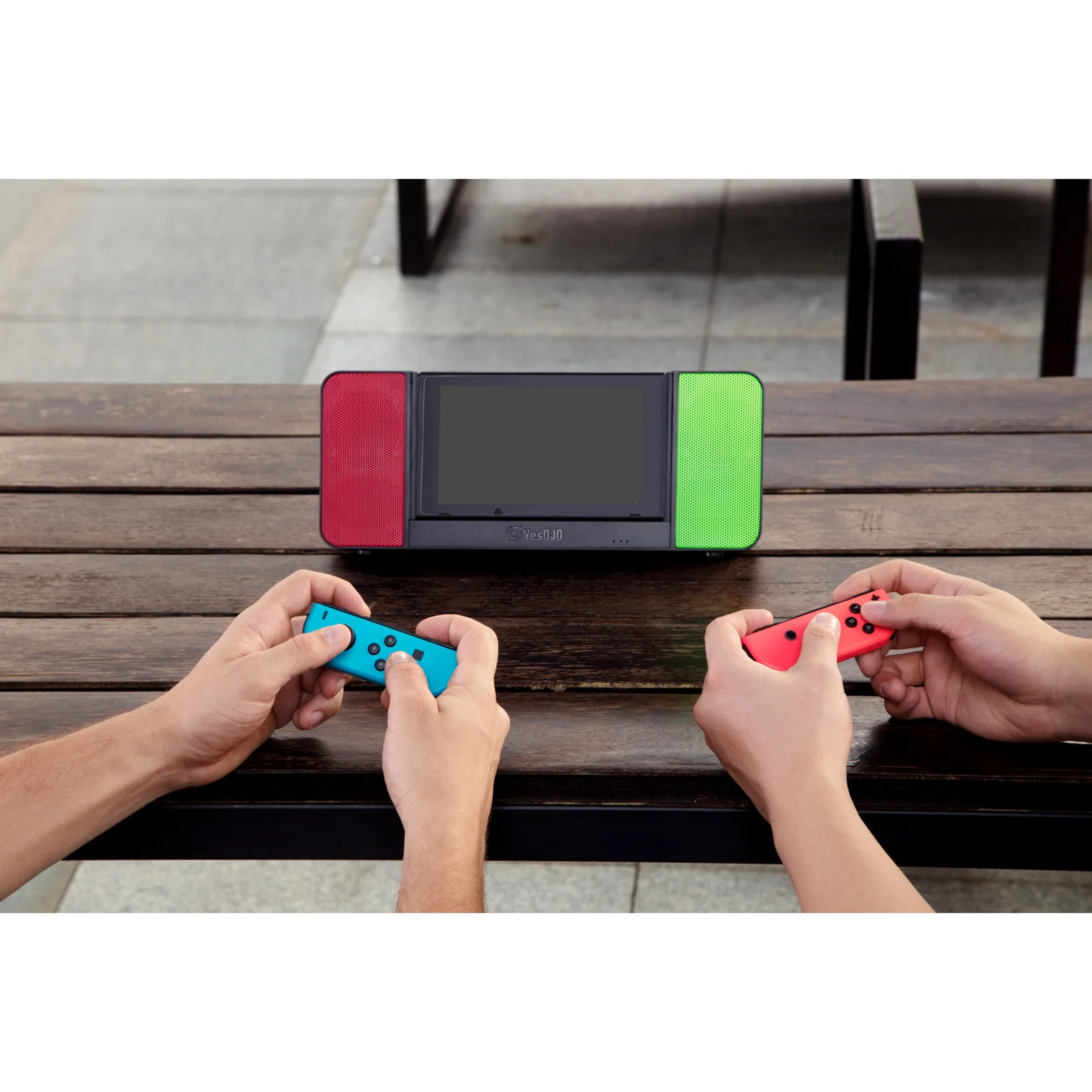 Kopen Nieuwe Bluetooth Draagbare Speaker Dock Speaker Voor Nintendo Switch Luider Volume Clear Stereo Geluid 25 Uur Spelen DOM668