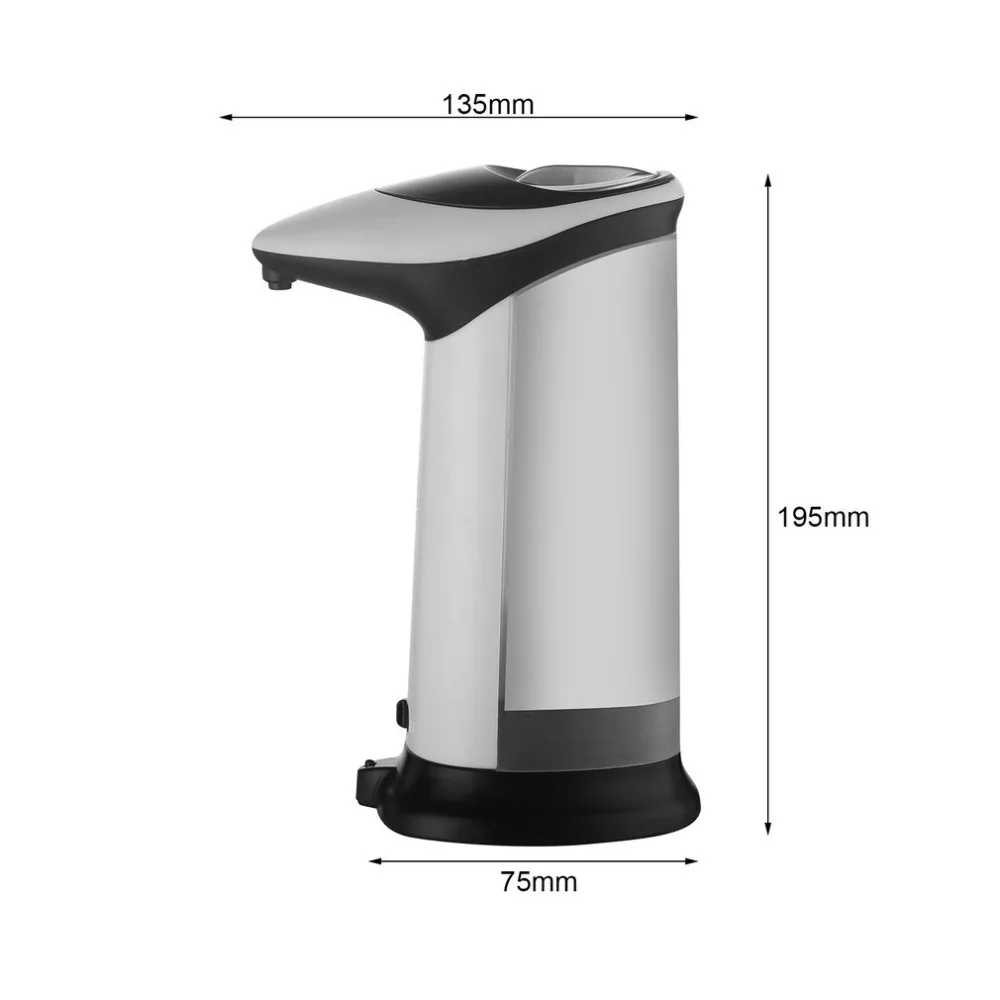 Touchless Infrared Automatic Soap Liquid Dispenser ABS Dispensador 420ml Smart Sensor Sanitizer Kitchen Bathroom Drop Shipping |