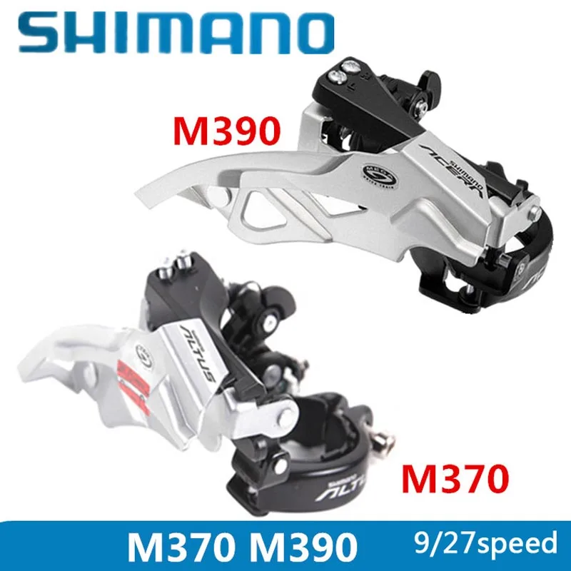 SHIMANO FD M390 передний переключатель MTB велосипед горный запчасти ALIVIO ACERA для 3x9S 27S
