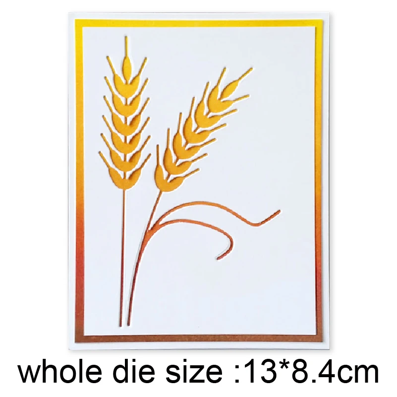 Металлические штампы для вырезания пшеницы на День Благодарения 2020 новая