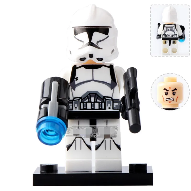 Звездная серия распродажа Storm Strooper королевская защита Han Solo граф Dooku Дарт Вейдер
