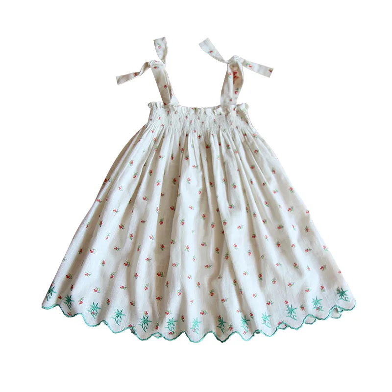 

BD Dress Girls 2021 Summer New Products Children's Exquisite Heavy Industry Sleeveless Sling Skirt Children's Skirt