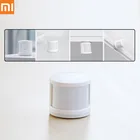 Оригинальный датчик человеческого тела Xiaomi Mijia, портативный Zigbee-соединение, приложение Mi home, смарт-датчик движения тела для безопасности дома