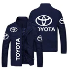 Мужская куртка на весну и осень, повседневная однотонная мужская спортивная одежда, приталенная куртка с воротником-стойкой, Мужская Бомбер, Женская куртка