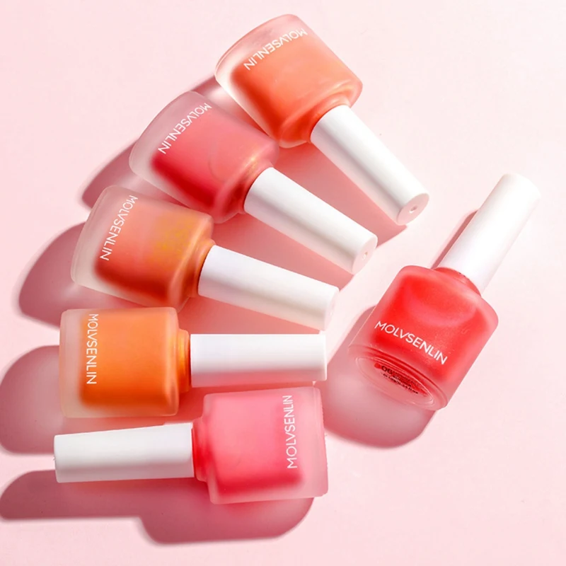 Блестящие жидкие румяна водостойкие долговечные натуральные микро-блестящие |