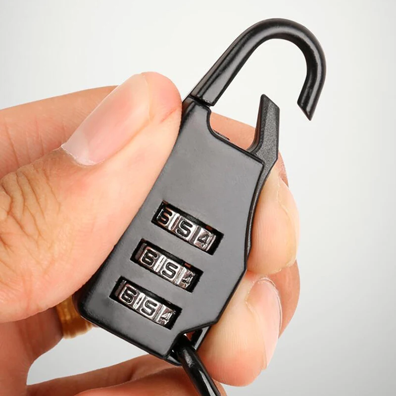 

Anti Theft Bike Helmet Lock For MTB Bicycle Motorcycle Scooter Wheels Moto Security Safety Spring Rope Wire