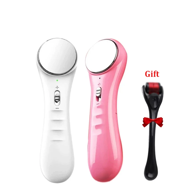 

Tactile Vibrat Massager ION Wrinkle Remover Facial Mesotherapy for Essence Makeup Face Roller Remover Facial Skin Care Device