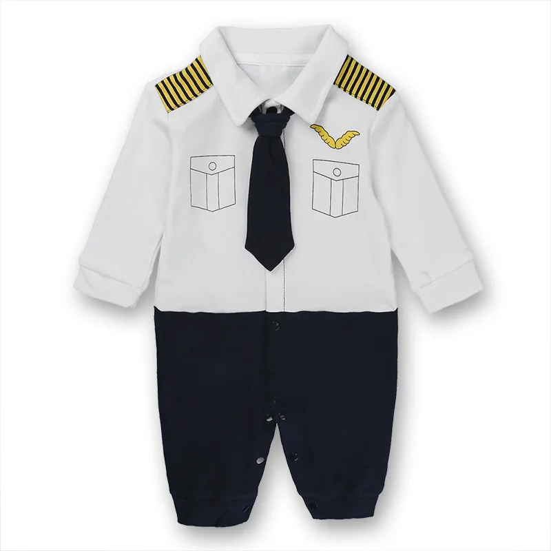 Dot Toddler Kid Infant Baby Boy Clothes Gentleman Suit Long Sleeve Romper Bow Tie Jumpsuit One-piece Outfit Clothing 0-2T |