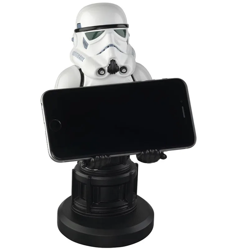 Disney Star Wars Darth Vader Imperial Stormtrooper Iron Man Mobile Phone Stand Resin Decoration Game Console Anime Gift | Игрушки и