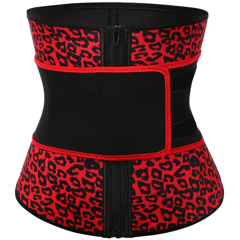 

Neoperne Waist Trainer Corset Shaper Steel Boned Shapewear Underbust Slimming Cincher Girdle Zipper Up Korse Single Belt Korsett
