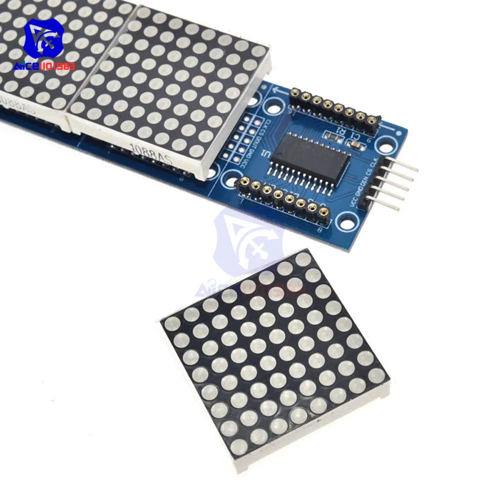 Diymore 4 в 1 MAX7219 RGB точечный СВЕТОДИОДНЫЙ матричный общий анод MCU 8x32 светодиодный модуль управления для Arduino Raspberry Pi