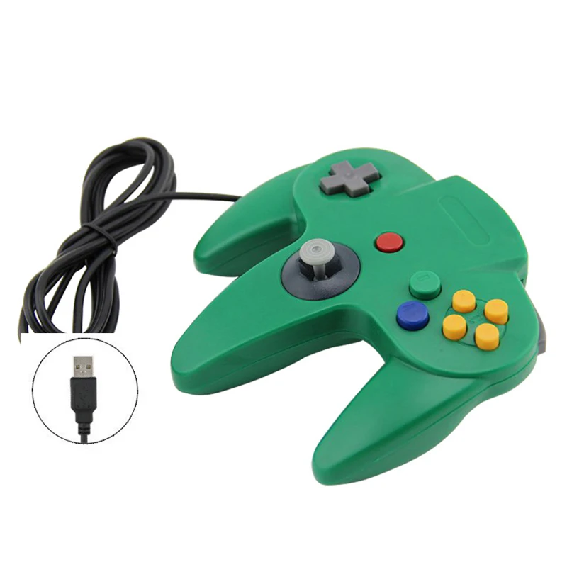 Игровой джойстик для N64 проводной USB геймпад Nintendo Gamecube Классический игровой