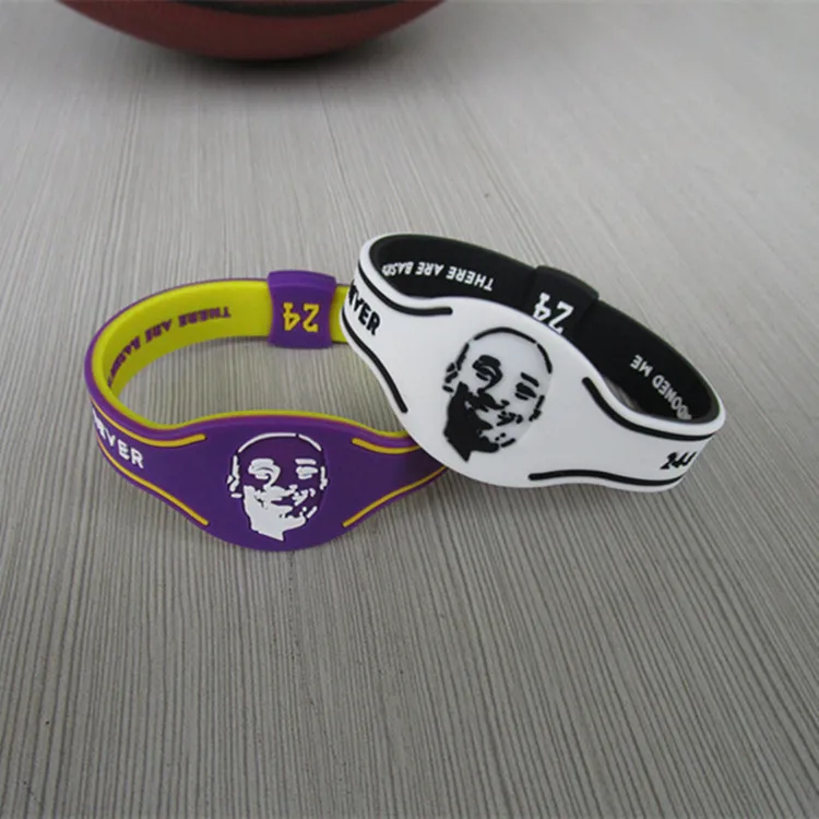 High Quality Basketball Sport Energy Silicone Bangle Bracelet Fans Souvenirs Wristband 19cm Wholesale | Спорт и развлечения