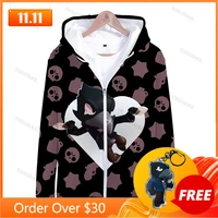 max buzz game primo 3d hoodie boys girls colt nita star cartoon tops teen clothes spike 6 to 19 years kids sweatshirt