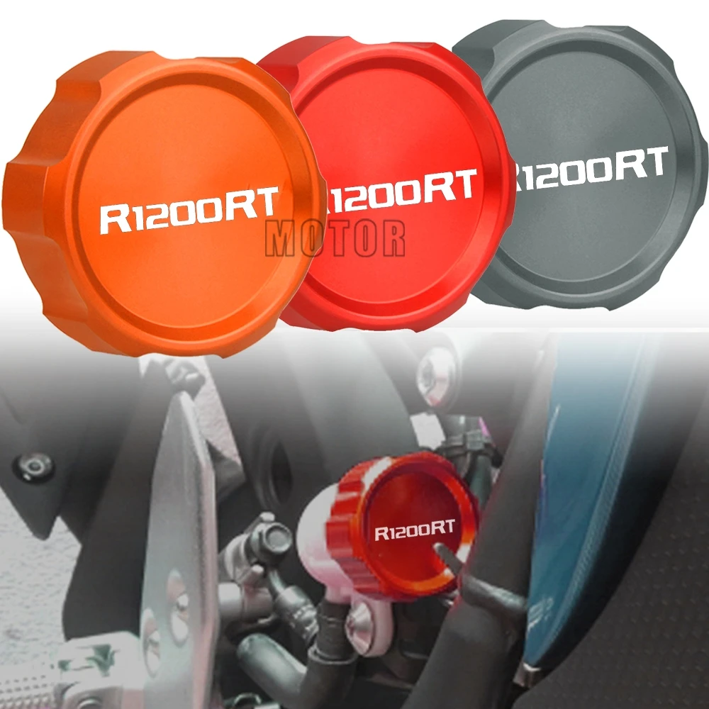 

FOR BMW R1200RT Motorcycle Rear Fuel Brake Reservoir Cap Oil Cup Cover R 1200 RT 1200RT 2004-2014 2005 2006 2007 2008 2009 2010