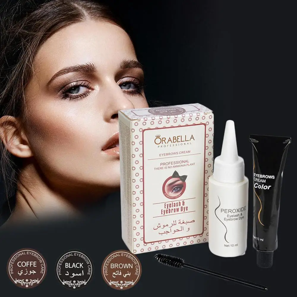 

Eyebrow Dyeing Dye Hair Dye Long-Lasting Non-Fading Hair Eyelashes Dye Powder Eyebrow Hair Coloring Product Cream