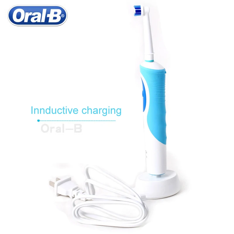 Электрическая зубная щетка Oral B D12 Vitality вращающаяся ультразвуковая Электронная