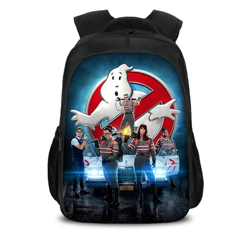 

Ghostbusters Kids Anime School Bag Nylon School Backpack Children Laptop Schoolbag Boys Orthopedic Rugged Backpack Sac Dos Homme