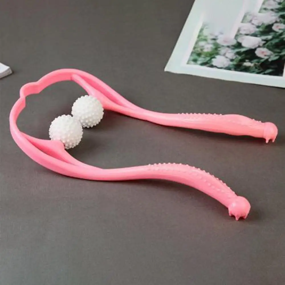 Ролик для массажа шейного отдела позвоночника ручной массажер тела спины