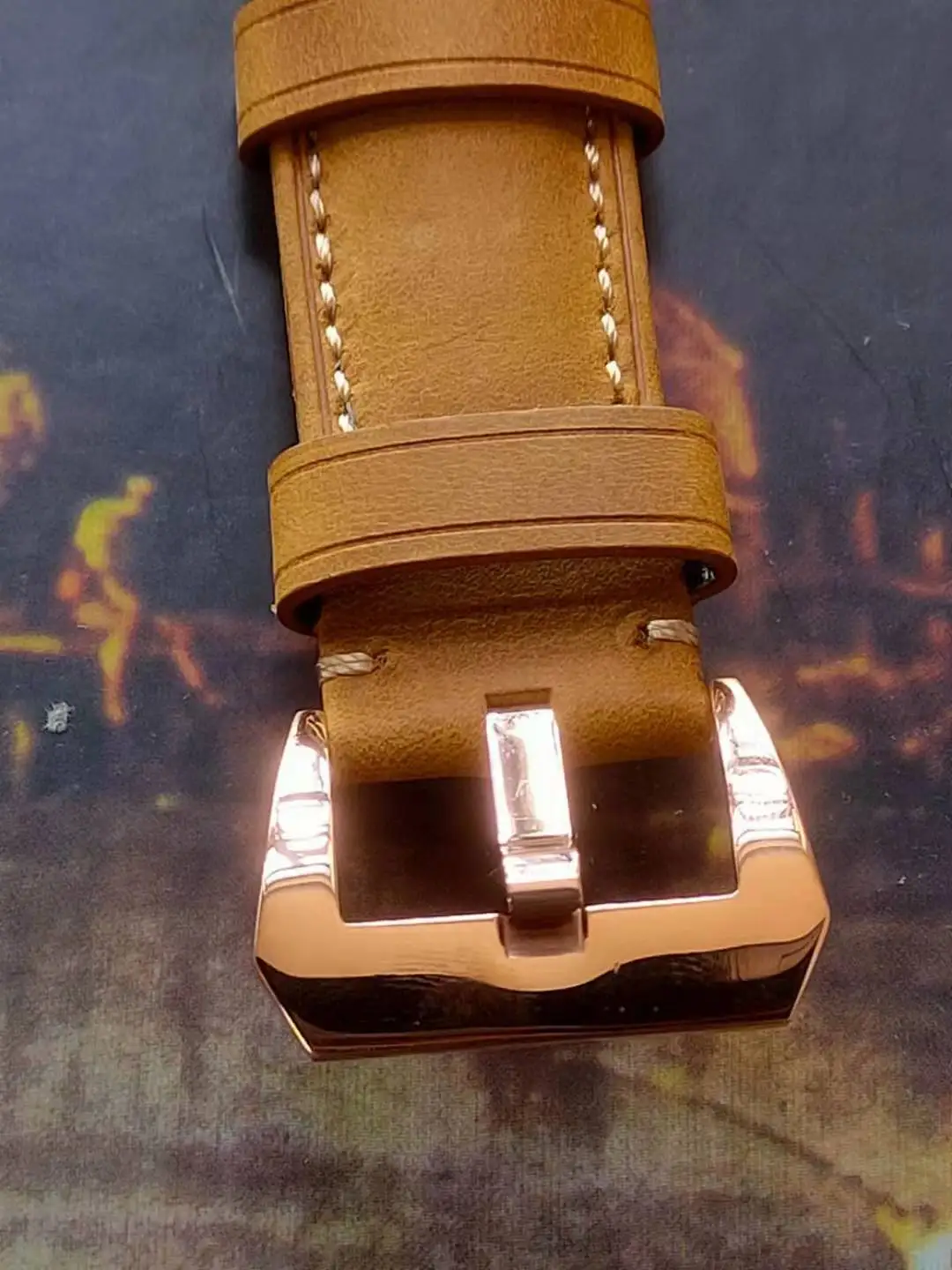 

44mm Luxury Big Brand Men's Watch Automatic Watch Gold Case Seagull High Performance Movement Gold Belt