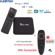 ТВ приставка iLebygo TX5 Pro Android 6 0 2 Гб ОЗУ 16 ПЗУ Amlogic S905X Bluetooth 4 двойной Wi