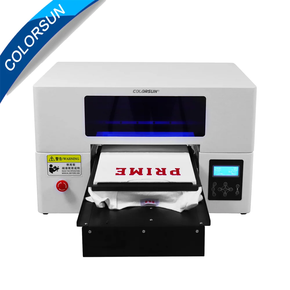 Автоматический планшетный принтер Colorsun A3 2 печатающих головки машина для печати