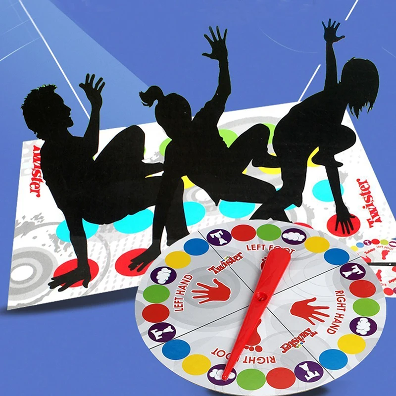 

Jeux Enfant игра в кости классические твист настольные игры Забавные семейные вечерние Детские Поделки тела игр на открытом воздухе забавная иг...