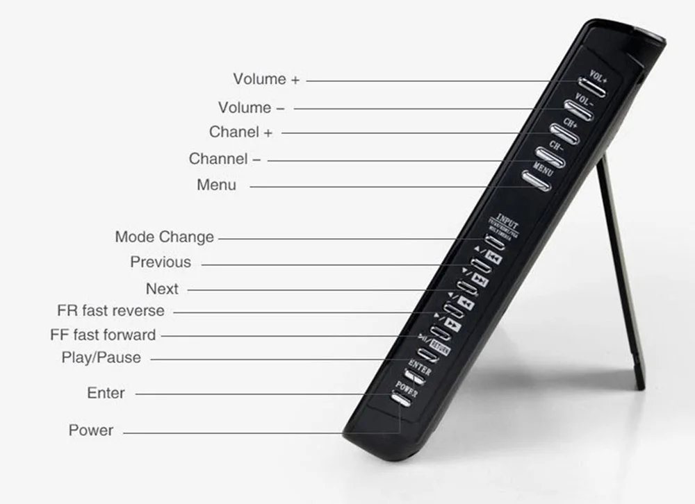 Портативный телевизор LEADSTAR D10 портативный дисплей 10 2 дюйма ATSC USB TF-карта HDMI