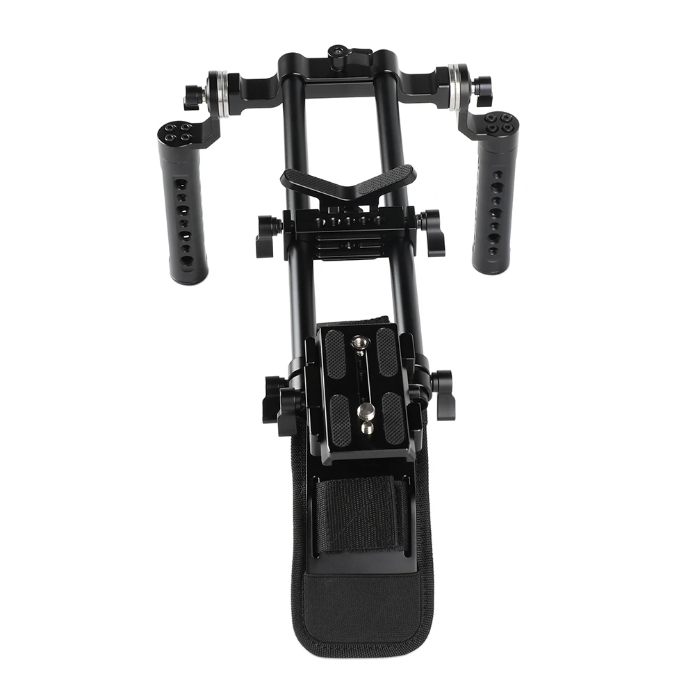 CAMVATE Pro плечевое крепление с двойной ручкой креплением и ARRI для розетки поддержка