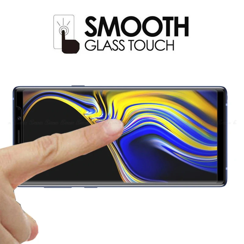 

3D Curved Edge Full Glue Tempered Glass Screen Protector For Samsung Galaxy Note 8 9 S8 S9 Plus Case Friendly Protective Film