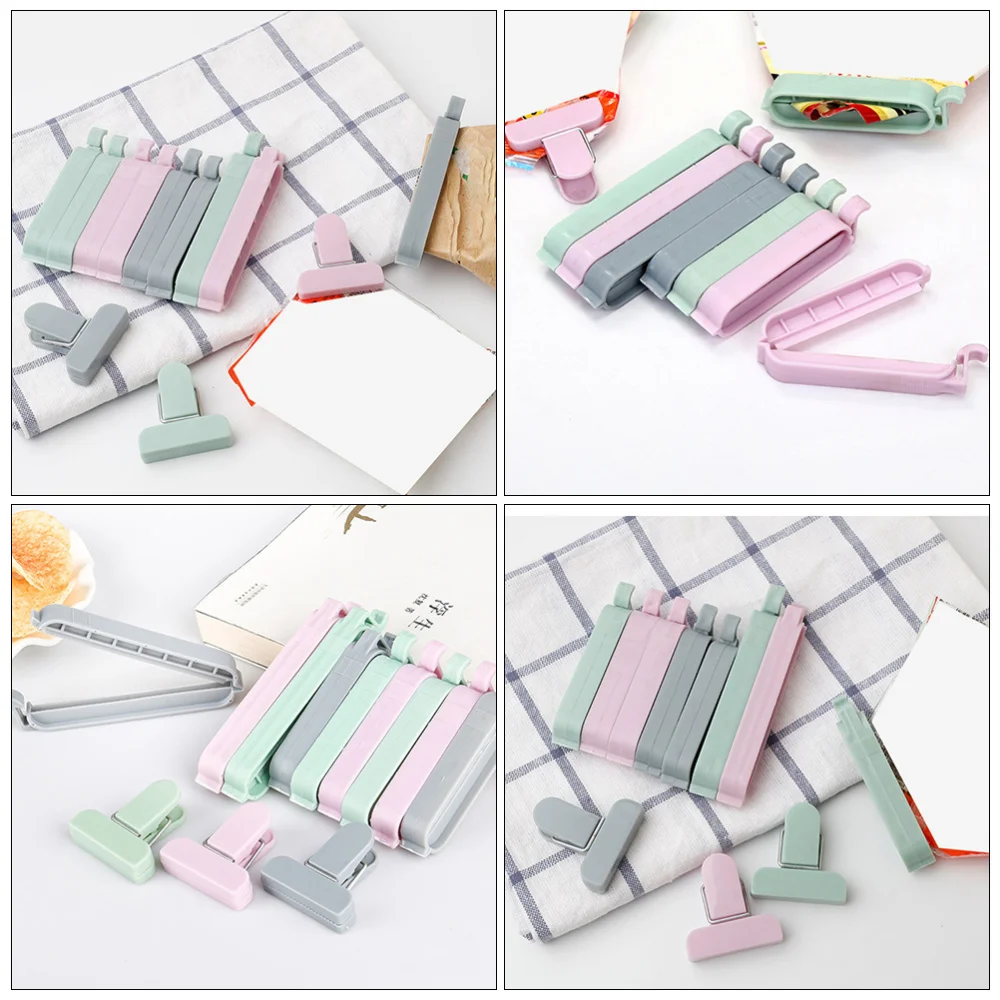 

36Pcs Moistureproof Sealing Clips Portable Bag Sealing Clips (Assorted Color)
