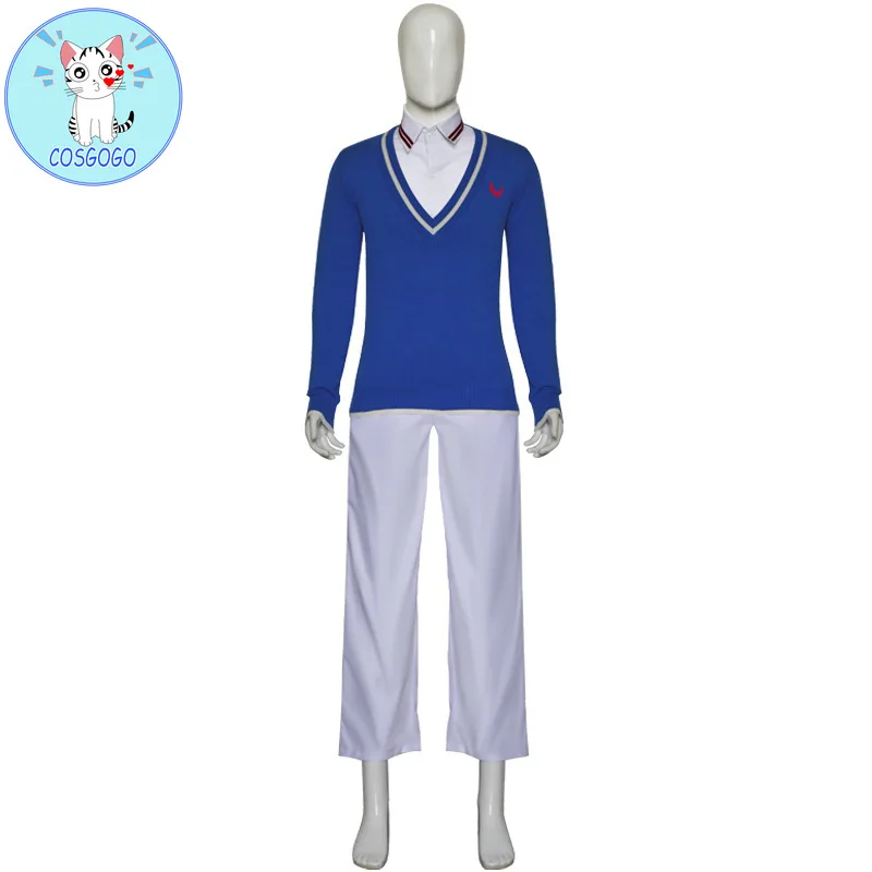 COSGOGO аниме чудо яйцо приоритет мамоэ саваки косплей костюм для мальчиков