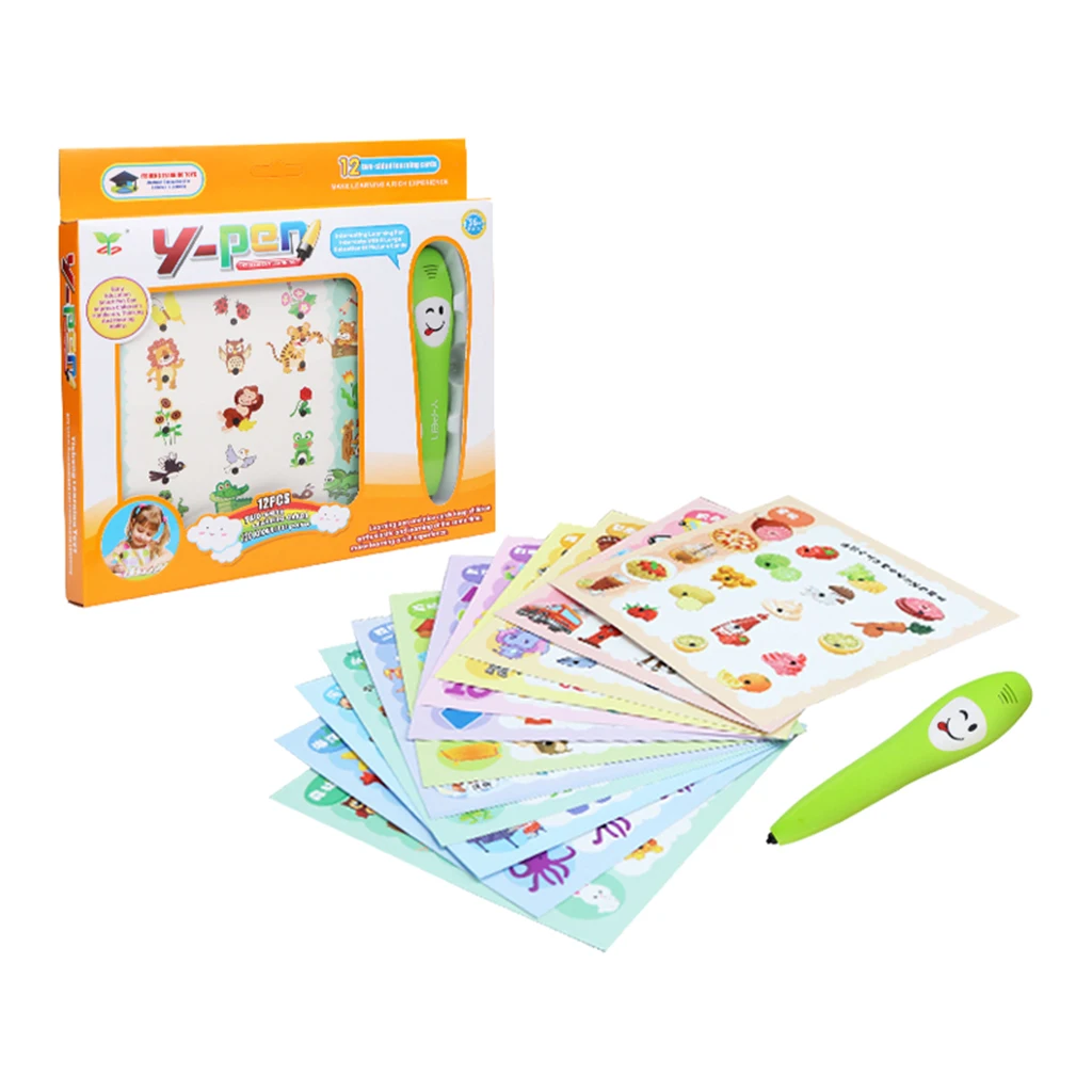 

Kids Learning Logic Smart Vocal English Pen IQ Toy Gifts with Learning Cards