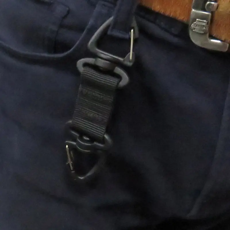

Carabiner Keychain Hook Outdoor Multi-function Belt Buckle Nylon Hanging Hanger A0KA