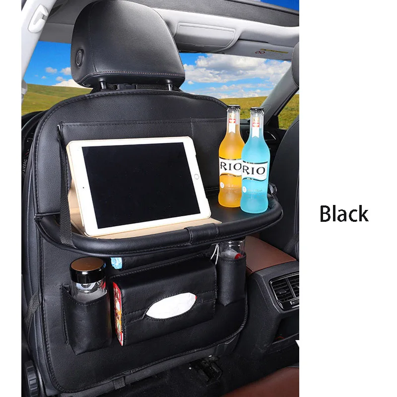 Premium black Прямая поставка, Детские Чехлы для автомобиля, дизайн, модное автомобильное сиденье, многофункциональная сумка для хранения, задняя Сумка, детское сиденье, хозяйственная машина - Цвет: Premium black
