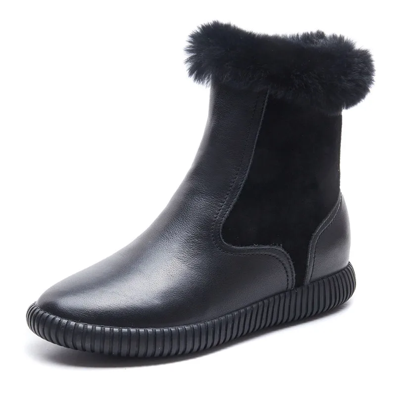 SWYIVY/женские зимние ботинки коллекция 2019 года зимняя обувь женские ботильоны из