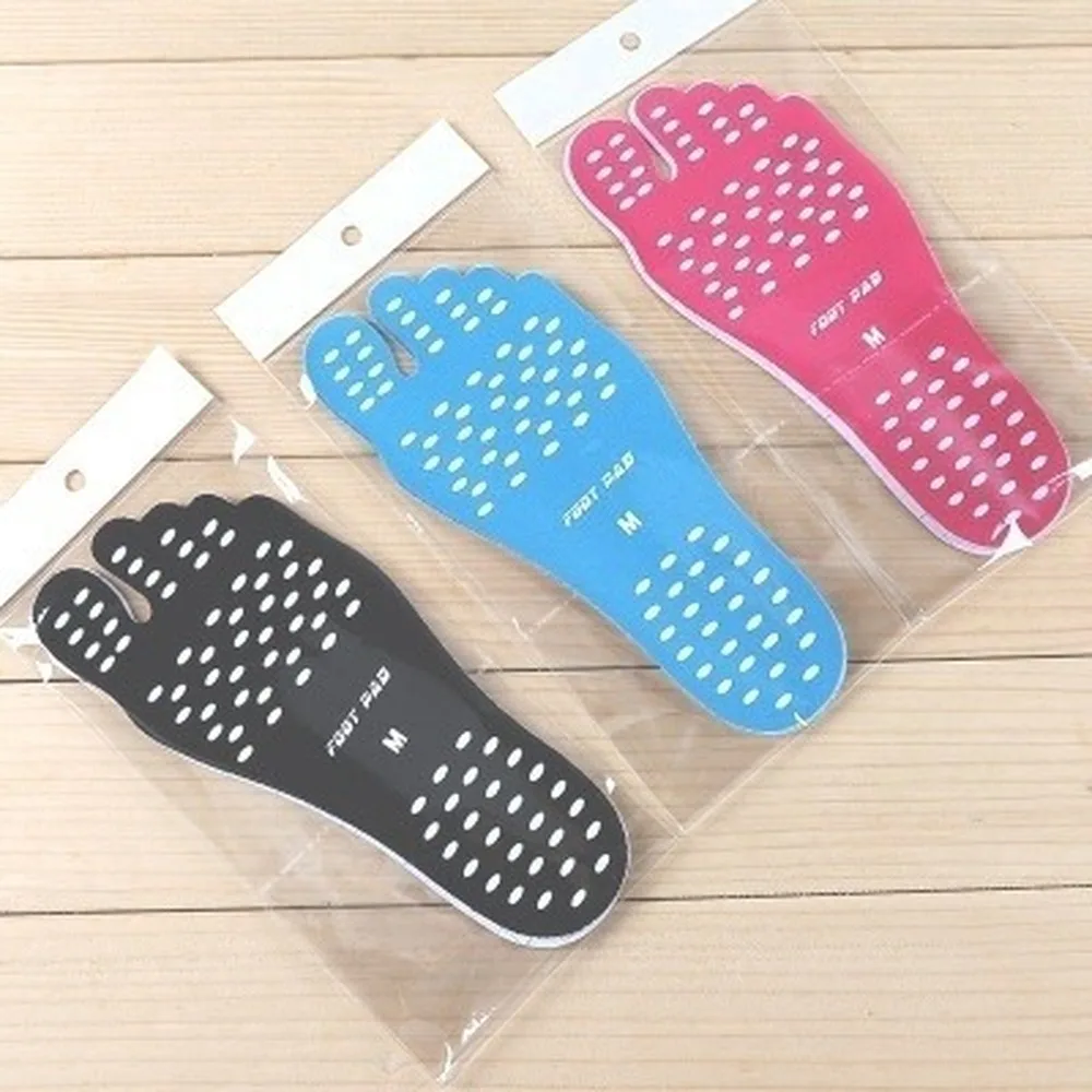 

2021 NEW Wonderlife Beach Shoe Invisible Sticker Adhesive Beach Insoles Beach Pads SolesElastic Flexible Pool Barefoot Anti-slip