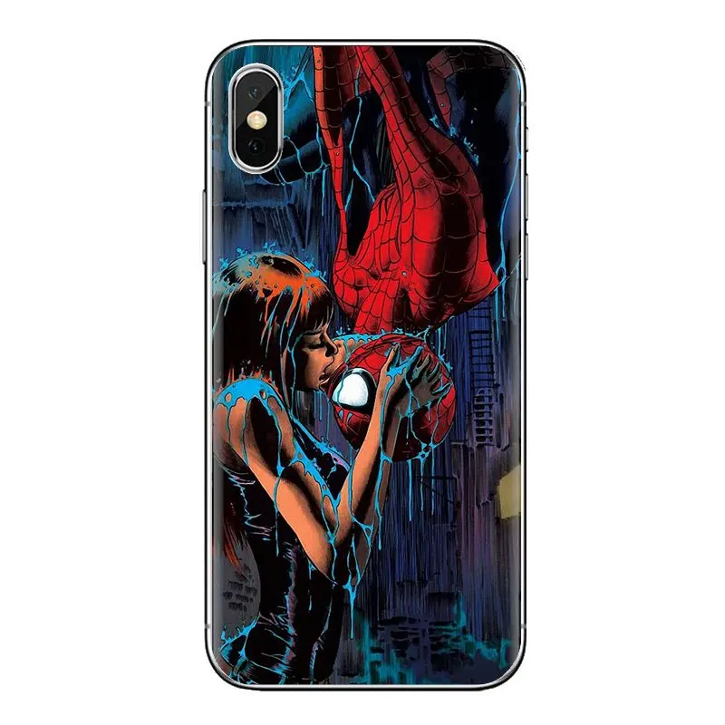 Человек-паук с героями комиксов Марвел чехол для корпуса телефона Xiaomi Mi3 samsung A10 A30