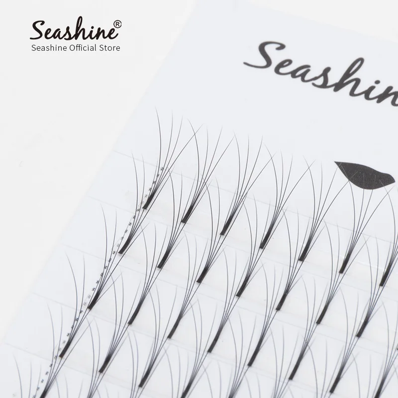 Seashine 1 лоток длинный стержень готовые вентиляторы для наращивания ресниц 8 18 мм 0 05