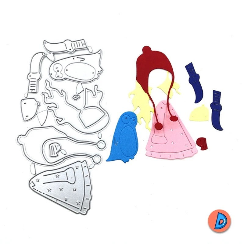 Элегантный углеродного Сталь Трафаретный вырубной штамп DIY Скрапбукинг