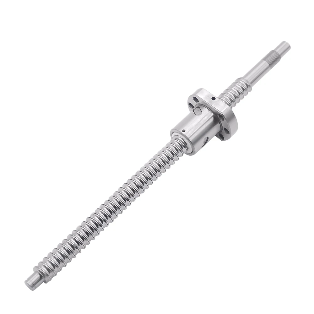 Шариковый винт с ЧПУ C7 1605 фланец одной шариковой гайкой BK/BF12 RM1605 Концевая