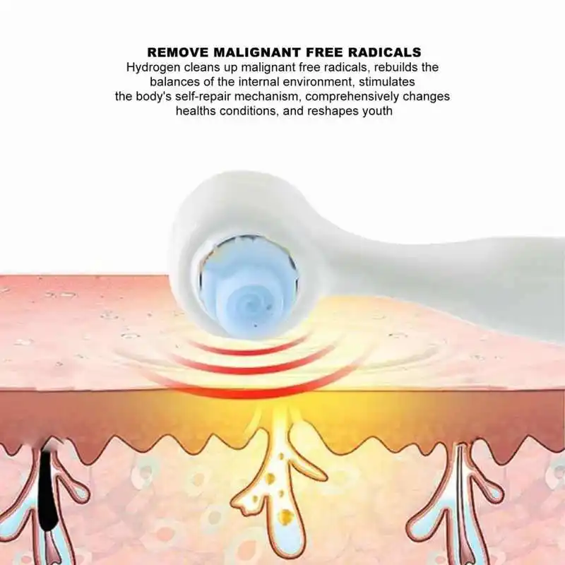 Мини водородный пузырьковый косметический аппарат удаление черных точек