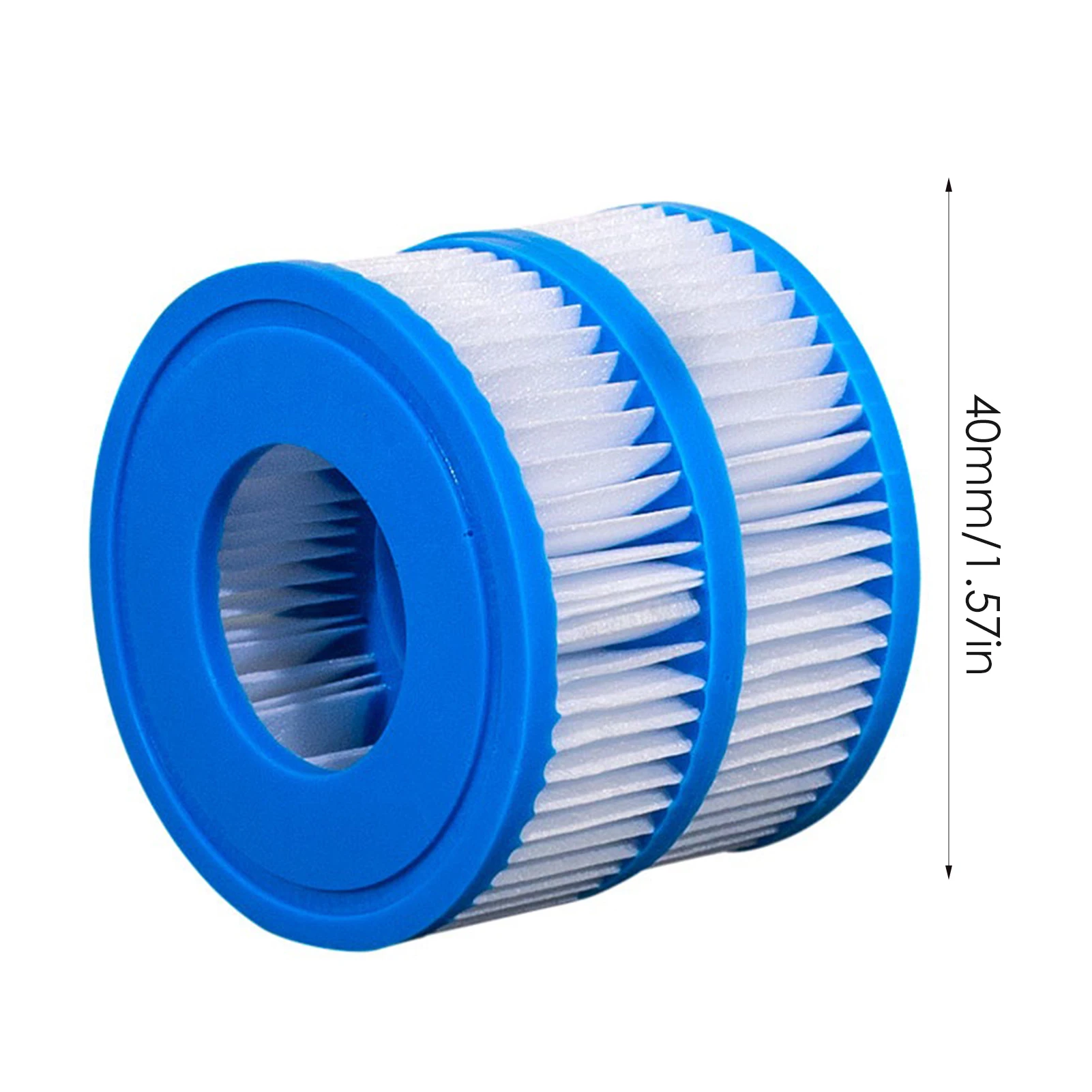 

2Pcs Advanced Replacement Hot Pool Filter PET Non Woven Fabric Hot Tub Filter For Lay Z Spa 2012 Hot Tub Models