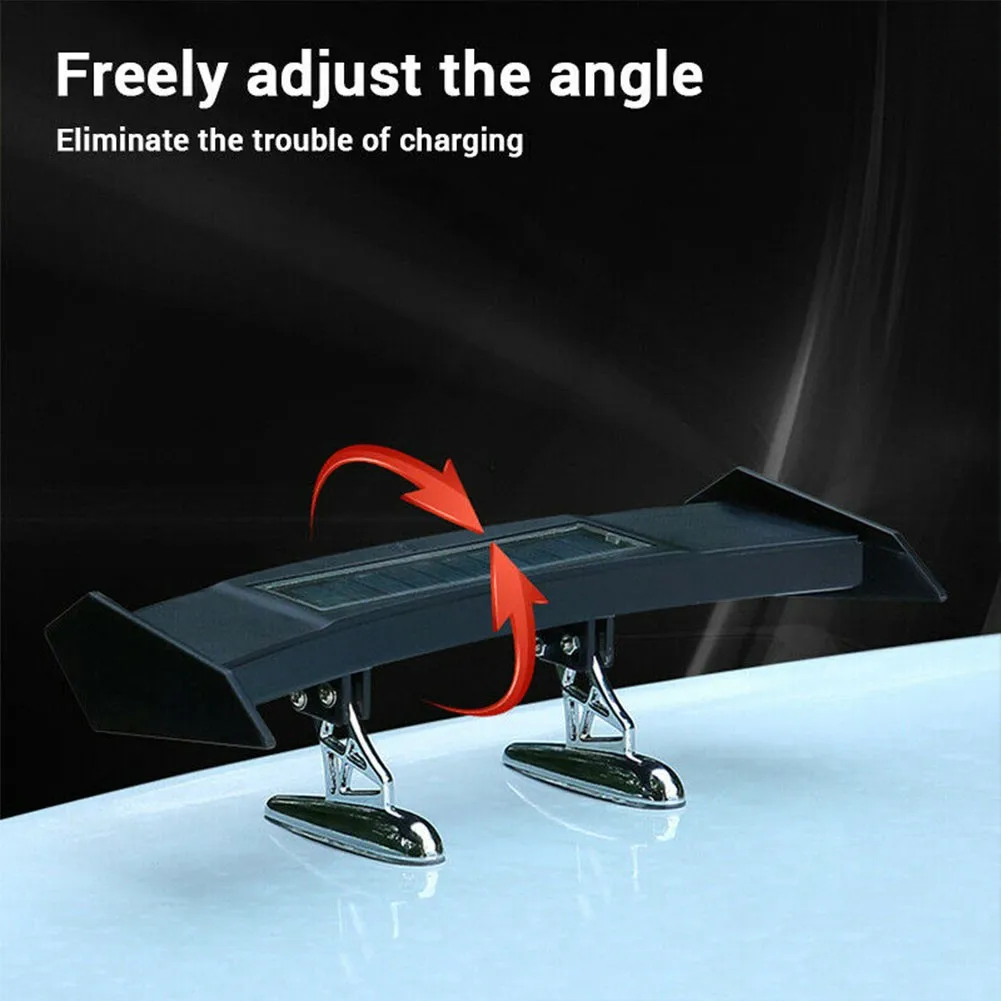 Питание от солнечной батареи Автомобильный задний фонарь светодиодный мигающий