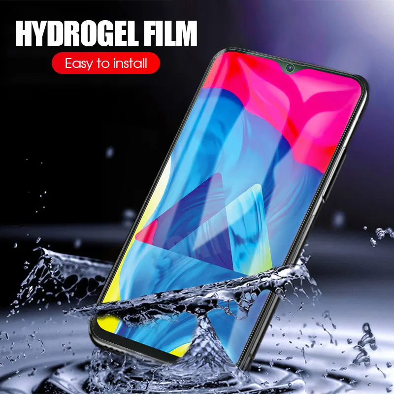 screen protector for samsung galaxy a20e a50 a51 a71 a70 full cover hydrogel film for samsung a90 a80 a01 a10 a20 a20s a30 a30s free global shipping