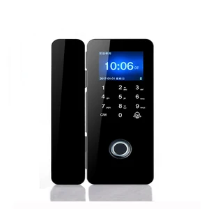 2021 glass door fingerprint lock office attendance electronic password lock free hole semiconductor mobile phone unlock xm308 free global shipping