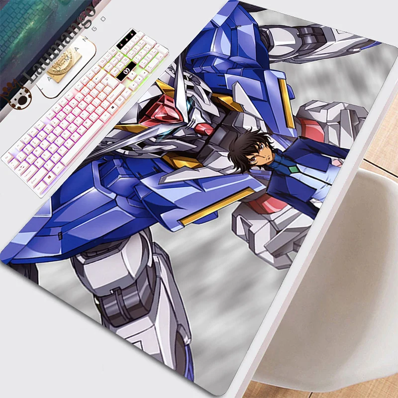 

Gundam Black Mouse Mat Pad Xl Gaming For Pc Carpet Keyboard And Table Computer Mats 3d Room Accessories Pads Gamer Desk Rug