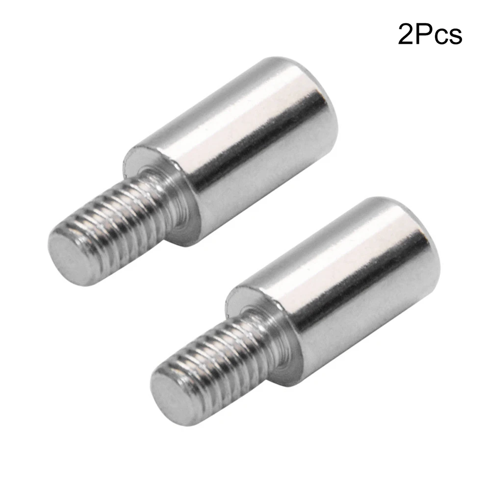 

2PCS New Chrome Arcade Joystick Shaft Extender 15mm Extension Rod For SANWA Joystick Zippyy Joystick Boxing Game Player Natural