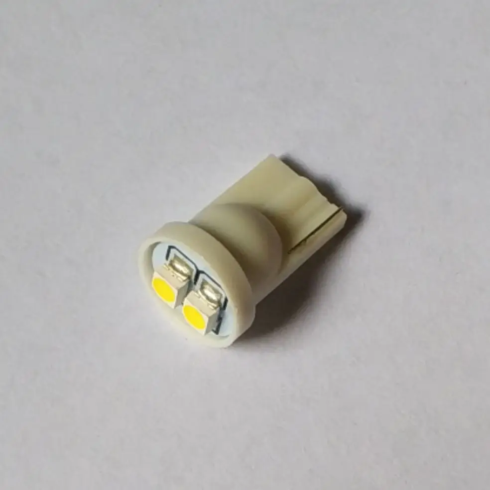 

T10 2 pcs SMD 3528,LED light for pinball led DC6.3V Red yellow blue green white, warm white 6v