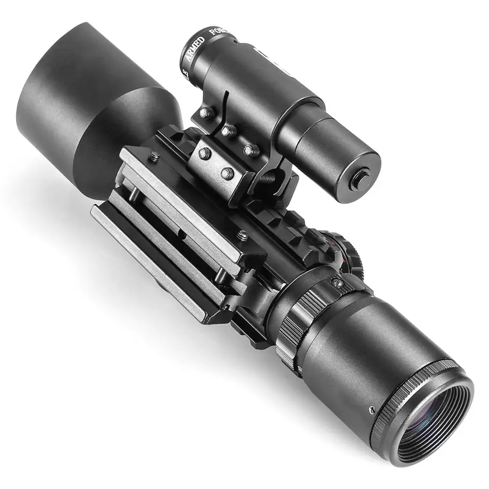 Тактический Оптический прицел M9 3-10x42eg для Пикатинни Вивера красного цвета | Спорт